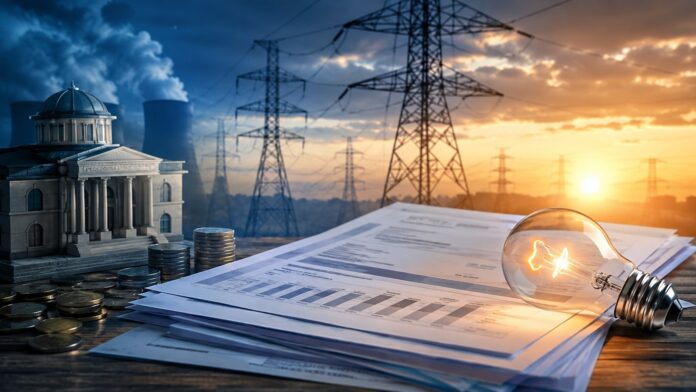Imagine generata cu AI pentru articolul: Furnizorii de energie primesc mai repede bani de la stat: ce poate insemna pentru facturi si piata