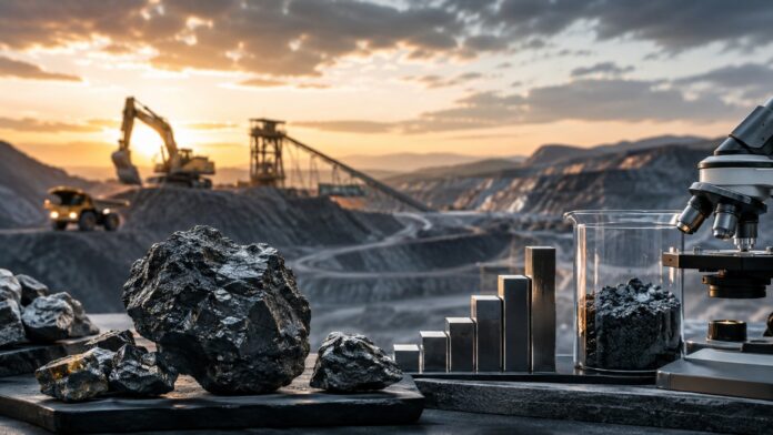 Imagine ChatGPT pentru articolul: Ministrul Economiei anunta HG pentru inceperea exploatarii grafitului de la Baia de Fier. Primele activitati, in 2028