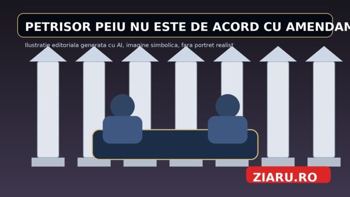 Petrișor Peiu nu este de acord cu amendamentul AUR la Legea ANI: „Mă lupt cu Nicușor Dan, nu cu soția sau ce este doamna… concubină”