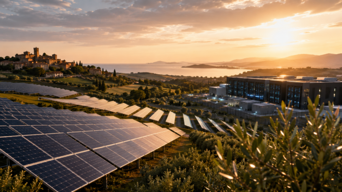 Simtel se extinde in Italia: miza celor 300 MWp fotovoltaici si legatura cu centrele de date AI