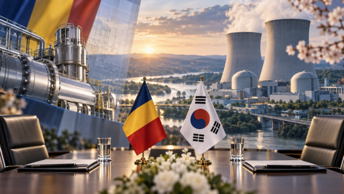 Ilustratie despre cooperarea dintre Romania si Coreea de Sud in energie