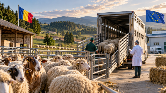 Planul pentru exporturile de ovine si caprine a primit unda verde: ce se schimba pentru fermieri
