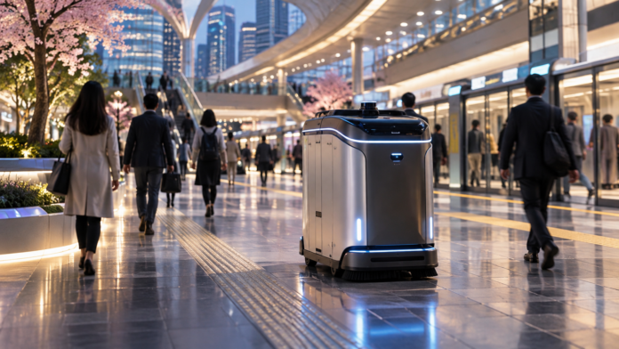 Gara Shinjuku testează pubele robotizate: ce poate schimba automatizarea în spațiile publice aglomerate
