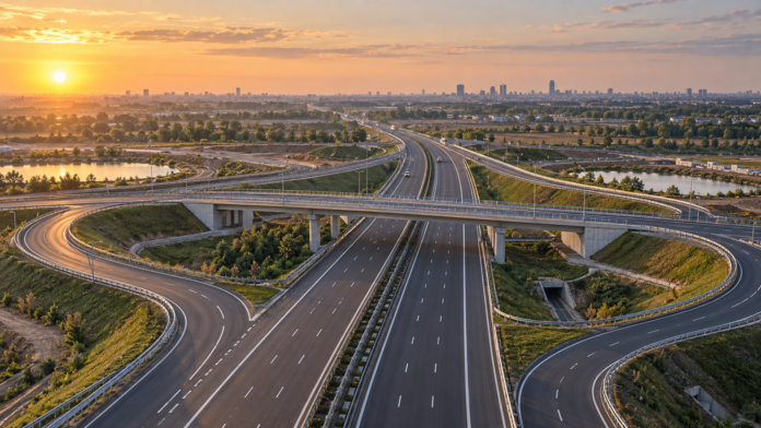 Ilustrație A0 Nord între Joița și Corbeanca
